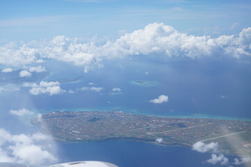 환상적인 오키나와 구름