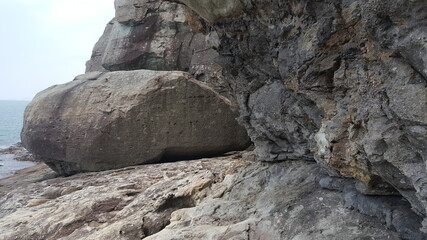 rock in the mountains