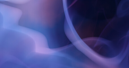 Abstract  defocused geometric curves 4k resolution background for wallpaper, backdrop and varied nature elegant design. Royal blue, dark purple and black colors.