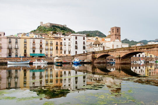 Port of Bosa, Sardinia