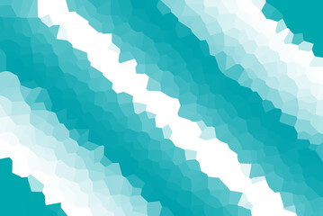 Cyan Low Poly Gradient Crystallize Stripes Background Illustration