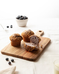 Blueberry muffins