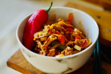 vegetable stir fry