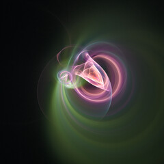 Abstract fractal background