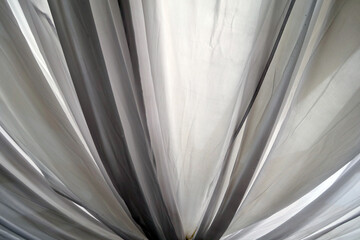 White curtains texture.