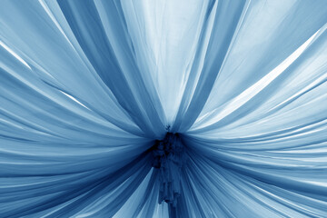 blue curtains texture.