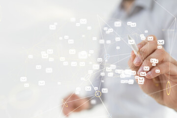 contact communication support contact concept service