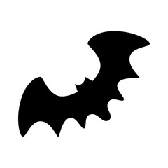 halloween bat cartoon design, happy holiday and scary theme Vector illustration