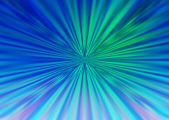 Light Blue, Green vector blurred and colored background. A vague abstract illustration with gradient. The blurred design can be used for your web site.