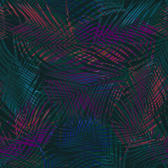 Palm Seamless Repeat Pattern