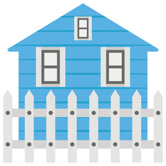 Fototapeta premium Home Fence