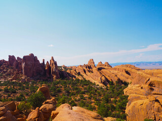 sandstone at Arches national park, Utah, USA