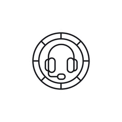 Support icon. Customer service symbol modern, simple, vector, icon for website design, mobile app, ui. Vector Illustration