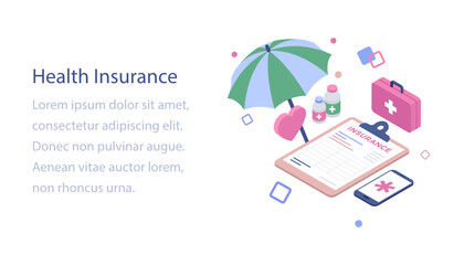 
Isometric design of health insurance 
