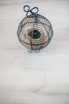 Twine dispensing