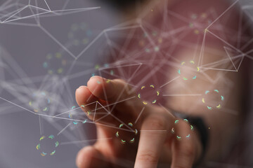 touch binary code interface digital touch