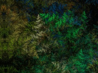 Obraz premium Imaginatory fractal background Image