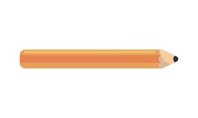 pencil school supply isolated icon