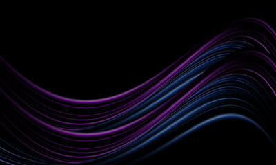 Abstract colorful fluid wave design
