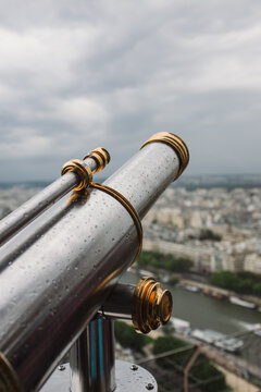 Monocular telescope at Eiffel Tower