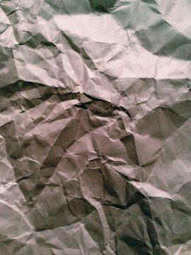 Close up of crumpled piece of construction paper