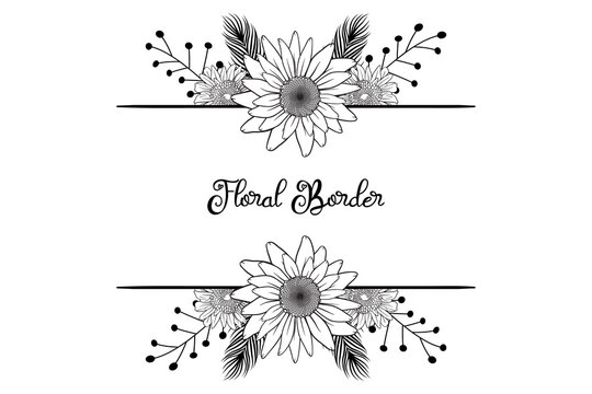 Template rustic wedding invitations. Save the date. Menu. Thank you. Your table. RSVP. Calligraphy and hand-drawn flowers.