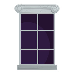 window design, architecture home and house theme Vector illustration