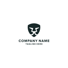 shield logo security IT technology icon vector illustrations