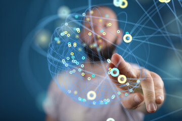 network people silhouettes network team.