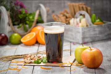 beer on the table