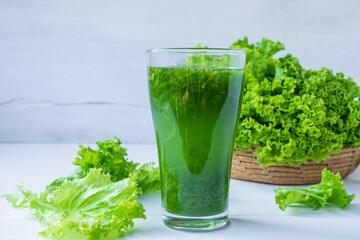 Fresh vegetable juices for health