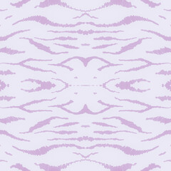 Pink Zebra Print. Watercolor Safari Fur Texture. 