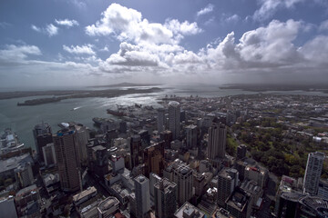 Auckland New Zealand Sky Tower view
