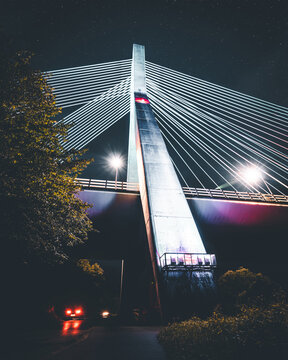 Mary McAleese Boyne Valley Suspension Bridge