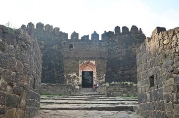 ruins of an ancient castle