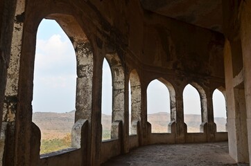 arches of the castle