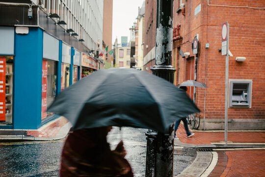 Dublin Urban Raining Day