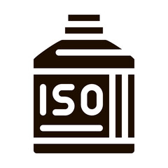 Bottle With Sport Nutrition Vector Icon. Bio Balancers Healthy Sport Nutrition for Sportsman Pictogram. Dietary Protein Ingredient, Iso, Bar Bodybuilding Contour Illustration