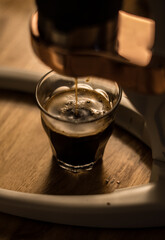 Drip coffee the balance of sweetness and acidity