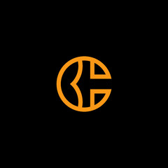 B logo BC vector icon illustration