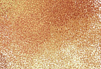 Light Orange vector background with bubbles.