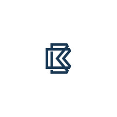 B logo vector icon illustration