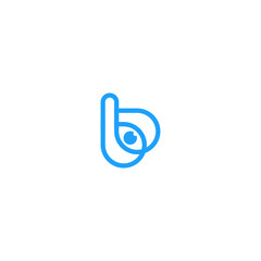 B logo vector icon illustration
