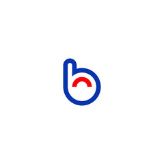 B logo vector icon illustration