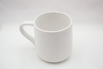 White coffee mug
