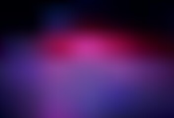 Obraz premium Dark Purple vector blurred shine abstract texture.