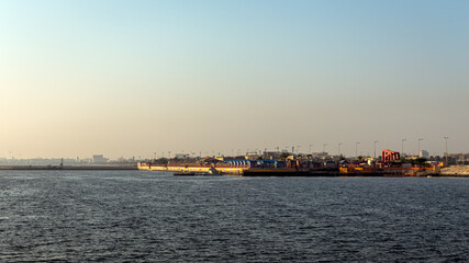 Wonderful morning view in Marjan island in Dammam Corniche -Saudi Arabia.