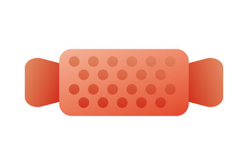 sweet candy halloween flat style icon