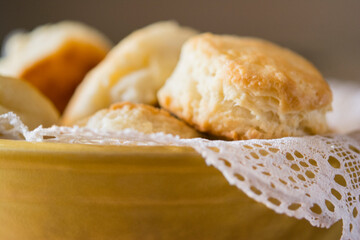 Fresh homemade rolls