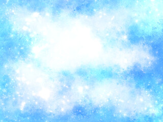 絵本の様な幻想的で可愛いフワフワの空